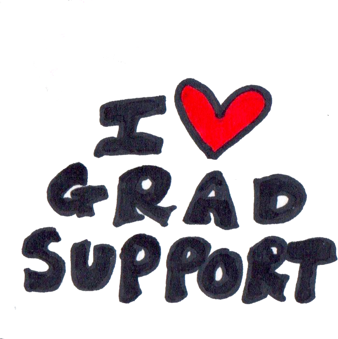 I <3 Grad support